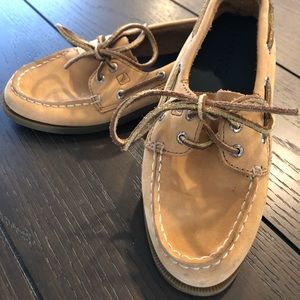 Boy’s Sperry Top Sider Leather Loafers, Size 13M